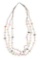 Zuni Triple Strand Bird Fetish Necklace