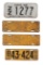 Minnesota & Arizona License Plates c. 1939-1948