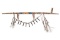 Jay Tschudy Native American Peace Pipe Metal Art