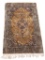 Turkish Hand-knotted Silk Hereke Rug, ca. 1900s