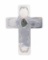 Vintage Puebloan Silver Royston Turquoise Cross