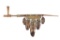 Jay Tschudy Native American Peace Pipe Metal Art