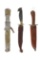 Ornate Ethnographic Fixed Blade Knife Collection
