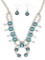 Navajo G. Smith Turquoise Squash Blossom Jewelry