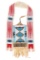 Blackfeet Beaded Signal Mirror Bag & Tacked Mirror
