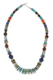 Navajo Tommy & Rose Singer Royston Silver Necklace