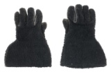 Wooly Sheep Wool Military Gauntlet Gloves c. 1930s