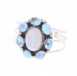Navajo B. B. Tsosie Dry Creek Turquoise Bracelet