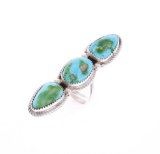Navajo Herbert Tsosie Sonoran Turquoise Bracelet