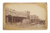Newcastle, Wyoming Hunt Boudoir Card c. 1870-90s