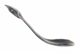 Lakota Sioux Buffalo Horn Carved Crane Bird Spoon
