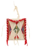 Blackfeet Pikuni Polychrome Parfleche Envelope