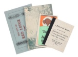Montana & Yellowstone Park Ephemera Booklets