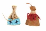 Northern Plains Beaded War Paint & Medicine Pouch