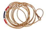 Blackfeet Beaded Braided Rawhide Lariat Rope