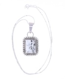 Navajo Alvin Joe White Buffalo Turquoise Necklace