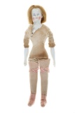 French Vanity Child's Porcelain Doll c. 1890-1910