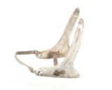 Plains Indian Elk Antler Tine Horse Straight Bit
