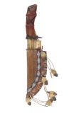 Jay Tschudy Frontier Trade Knife Metal Art