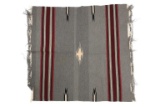 Chimayo Banded Medallion Saltillo Rug c. 1950's