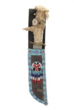 Russell Green River Works Antler Handle Knife