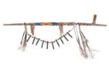 Jay Tschudy Native American Peace Pipe Metal Art