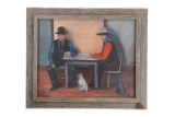 A.J. Zwight (1911-) Original Framed Painting