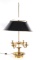 Brass 4 Arm French Empire Style Bouillotte Lamp