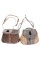 Tooled Leather & Split Willow Fishing Creels (2)