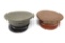 WWII United States Wool Officer Caps Army & Marine