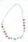 Navajo Heishi Multistone Bear Fetish Necklace