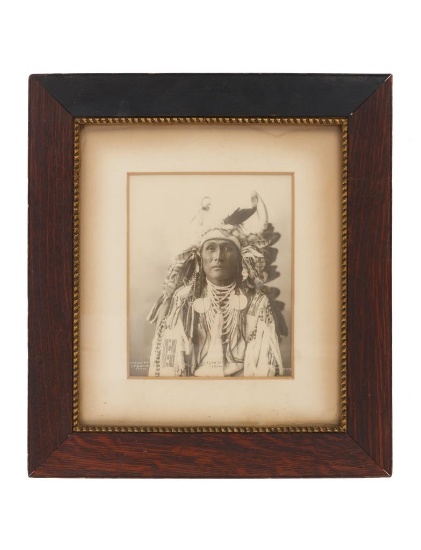 C. 1898 Crow Spies the Enemy Photo - F.A. Rinehart