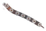 Ca. 1915- Navajo First Phase Revival Concho Belt