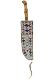 Ca. 1870-1880 Sioux Beaded Sheath & Trade Knife
