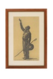 Peter Hurd (1904-1984) The Shepard Lithograph