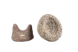 Vesicular Basalt Specimens, 1250AD, Siskiyou Co.