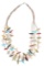 Zuni Triple Strand Fetish & Sterling Necklace