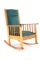 Antique Mission Style Oak Rocking Chair