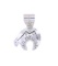 Navajo Randall Endito Sterling Spirit Bear Pendant