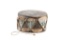 19th-century Cochiti Pueblo Painted Parfleche Drum