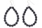 Navajo T&R Singer Sterling Silver Onyx Earrings