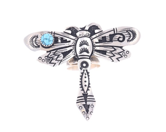 Navajo Richard Singer Dragonfly Sterling Ring