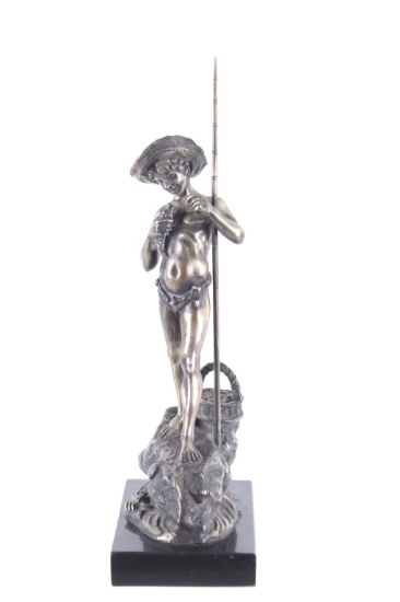 Bronze "Pescatorello" After Giovanni Varlese