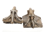 Ca. 1860 Apache Rawhide Saddle Beaded Stirrups