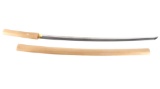 Japanese Hizen Tadahiro Samurai Sword w/ Cert.