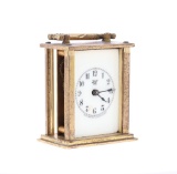 Late 19th-Early 20th C. Waterbury Carriage Clock