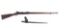 Indian Wars U.S. Springfield Trapdoor & Bayonet