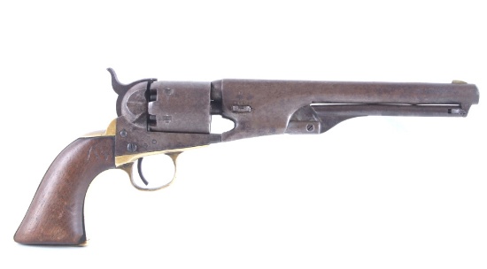 RARE Civil War Colt 4-Screw Stock Cut Revolver