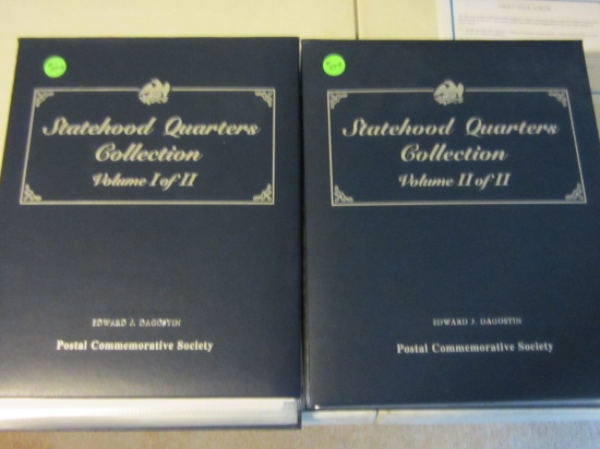 Statehood Quarter & Stamp Collection, Vol. 1 And 2
