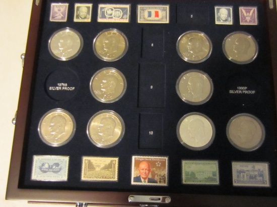 Ike Dollars, 1971-1978, 21 Count, P-d-s Uncirculated & Proof